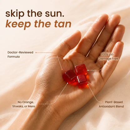 Get The Glow Without The Sun, The Mess, Or The Damage.